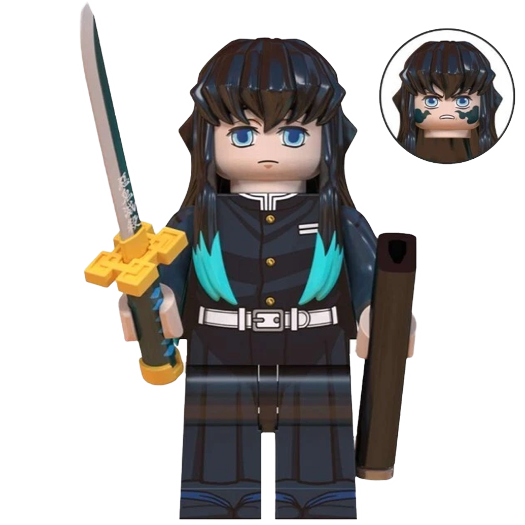 "MUICHIRO TOKITO" Demon Slayer Brick Figure