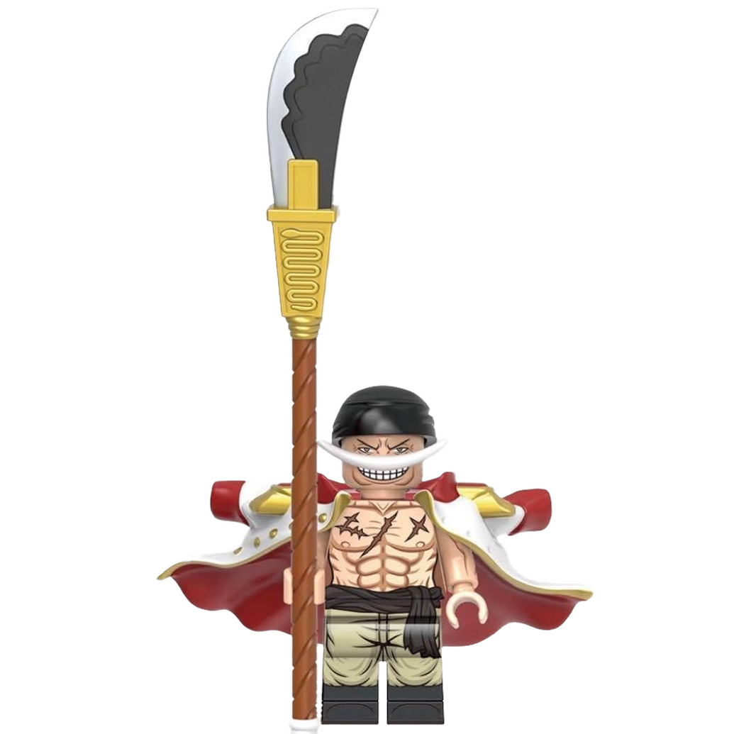 "WHITE BEARD" One Piece Brick Figure