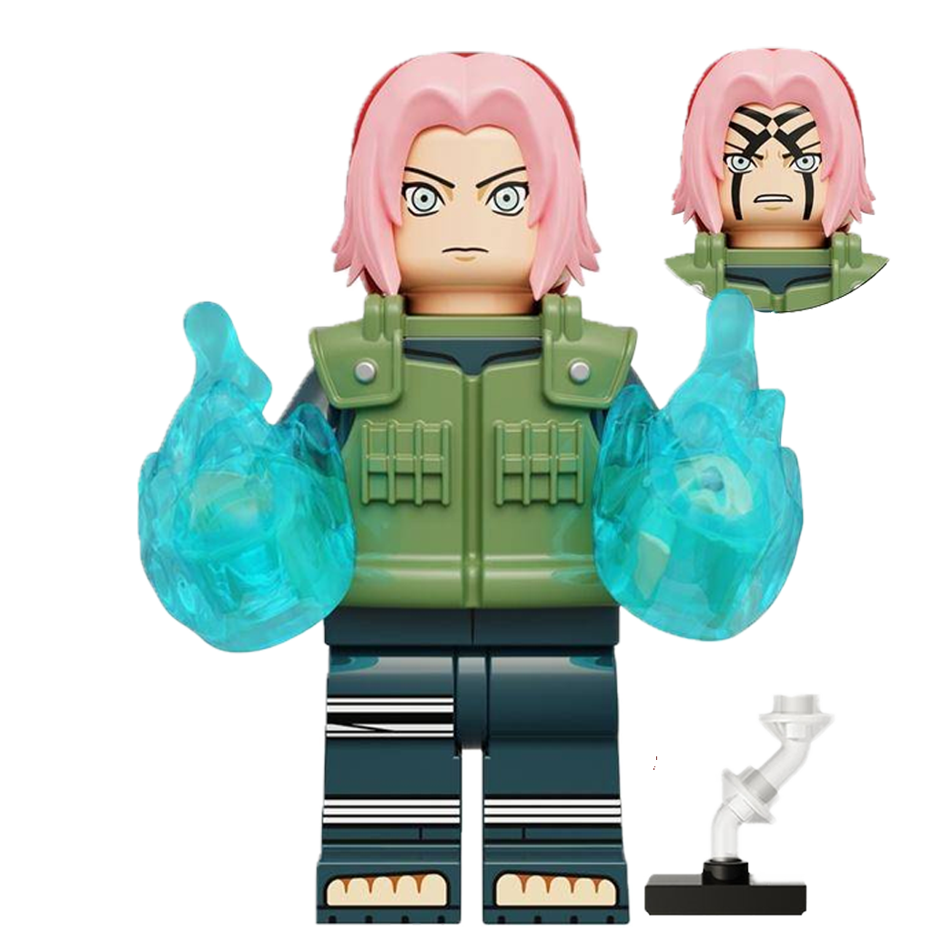 "SAKURA" Naruto Brick Figure