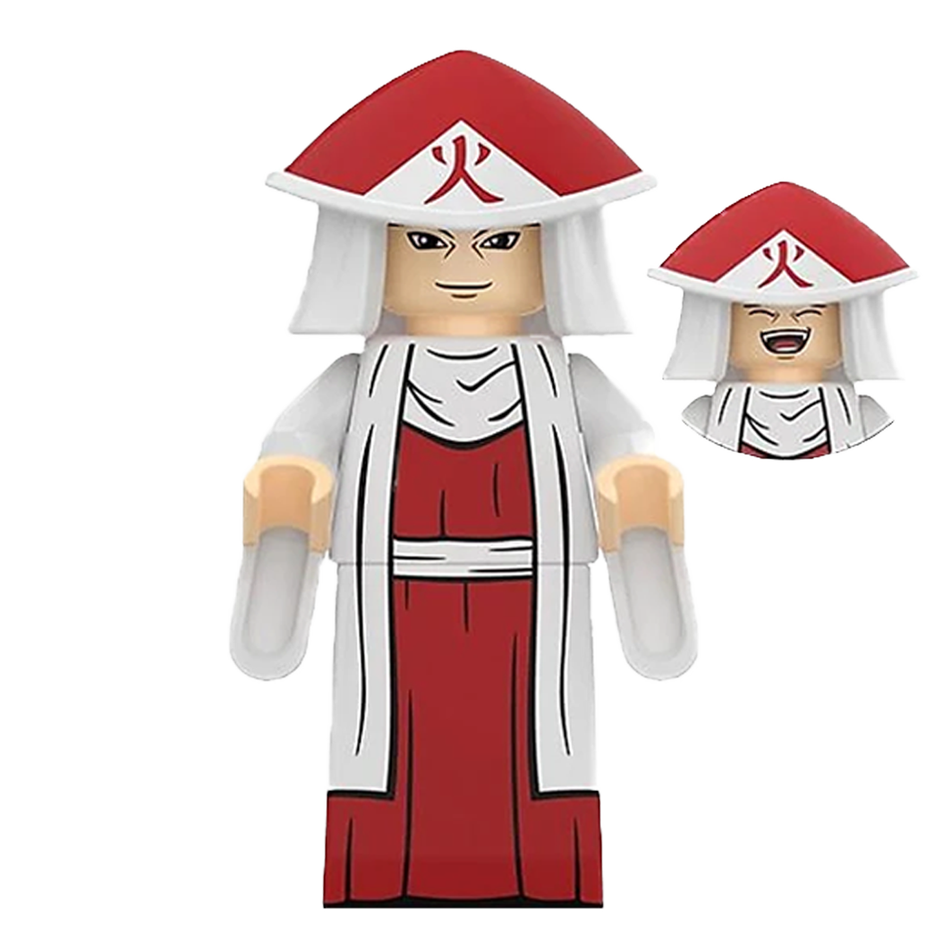 "HOKAGE HASHIRAMA SENJU" Naruto Brick Figure