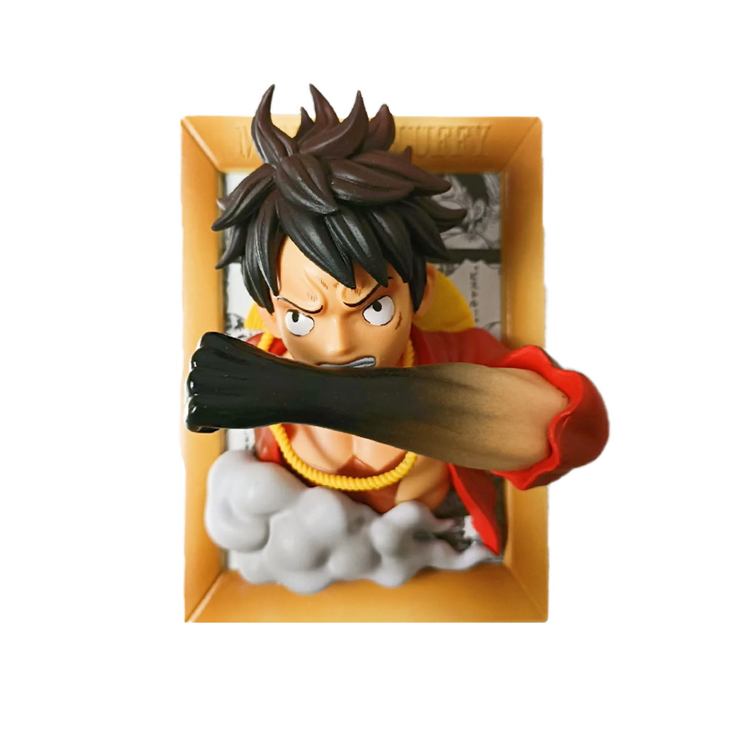 "SMALL LUFFY MANGA FRAME" One Piece Figure