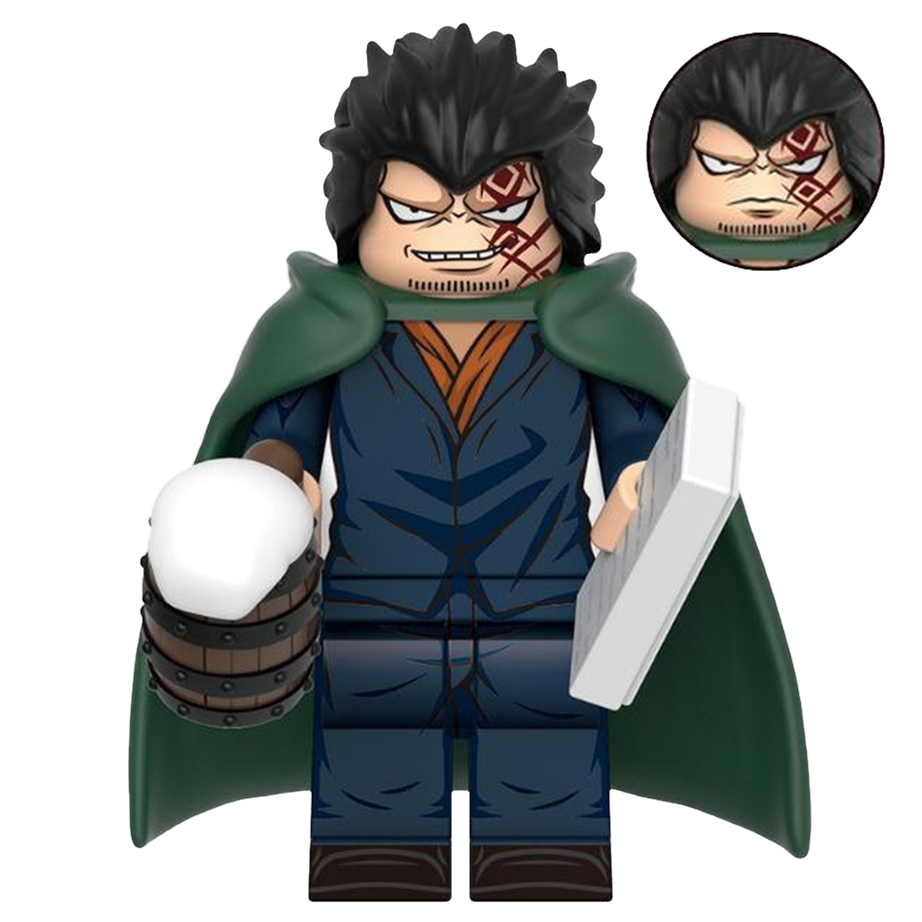"MONKEY D. DRAGON" One Piece Brick Figure