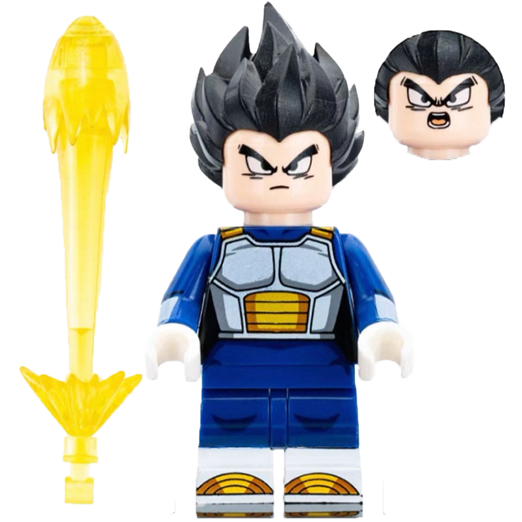 "VEGETA" Dragon Ball Z Brick Figure