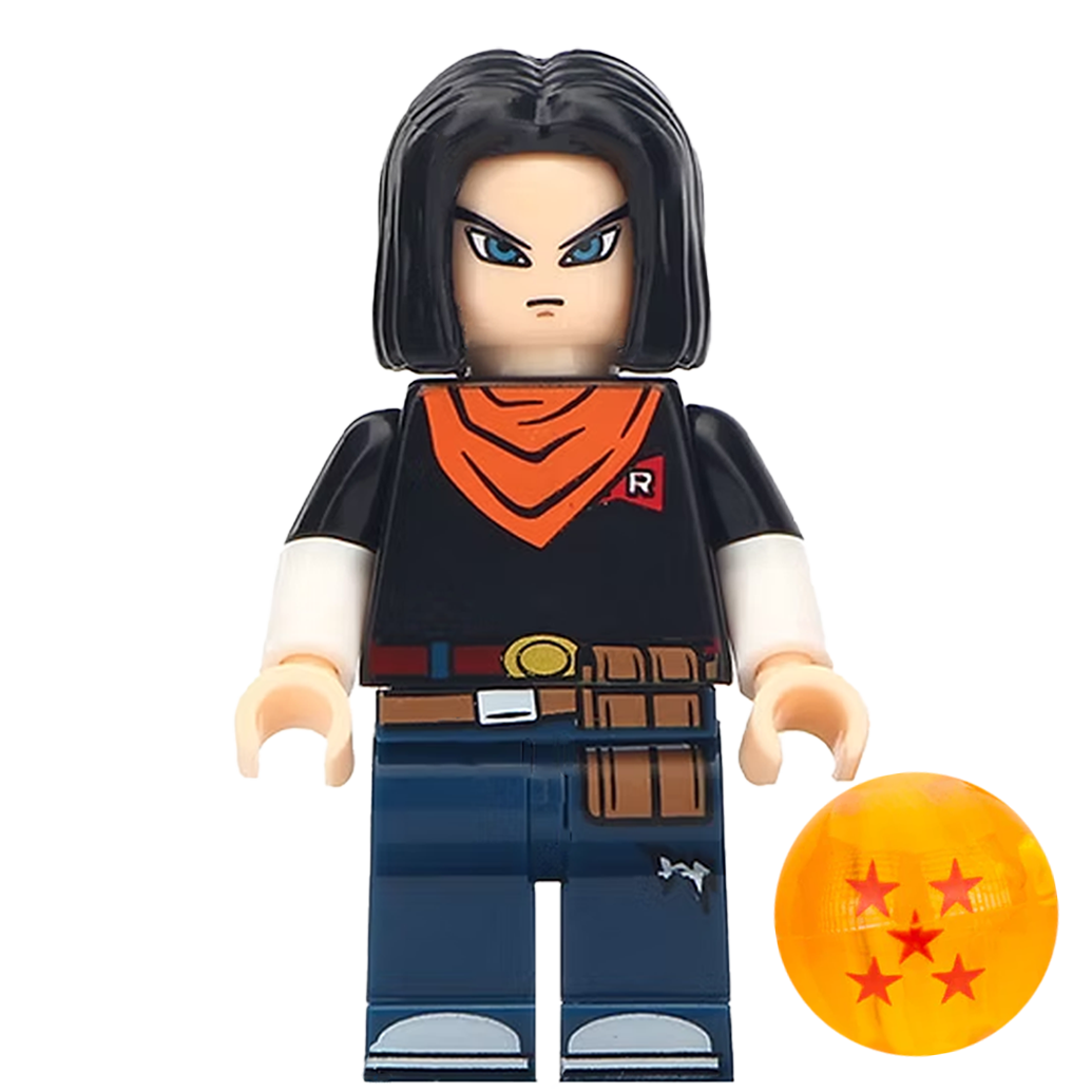 "ANDROID 17" Dragon Ball Z Brick Figure