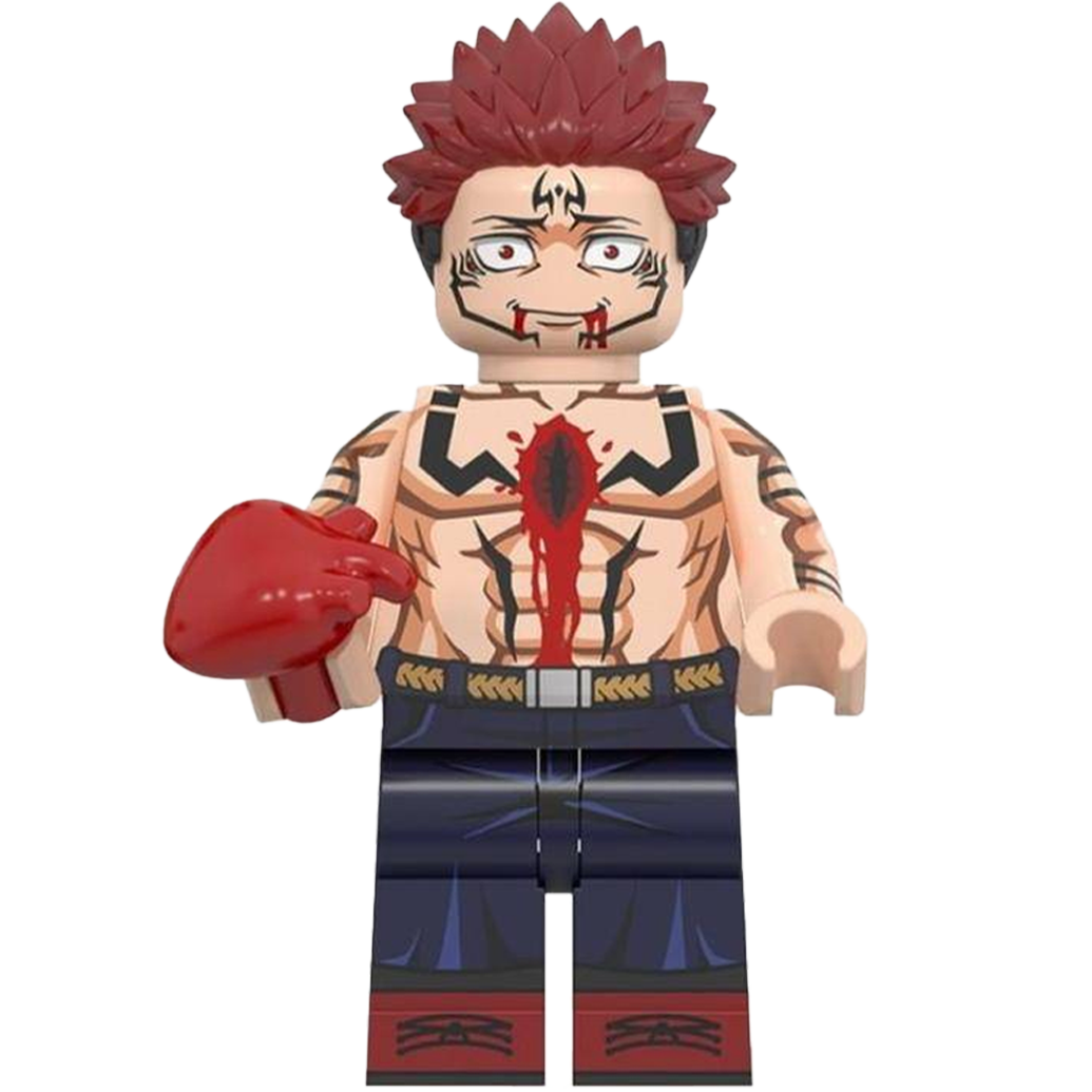 "SUKUNA AND ITADORI" Jujutsu Kaisen Brick Figure