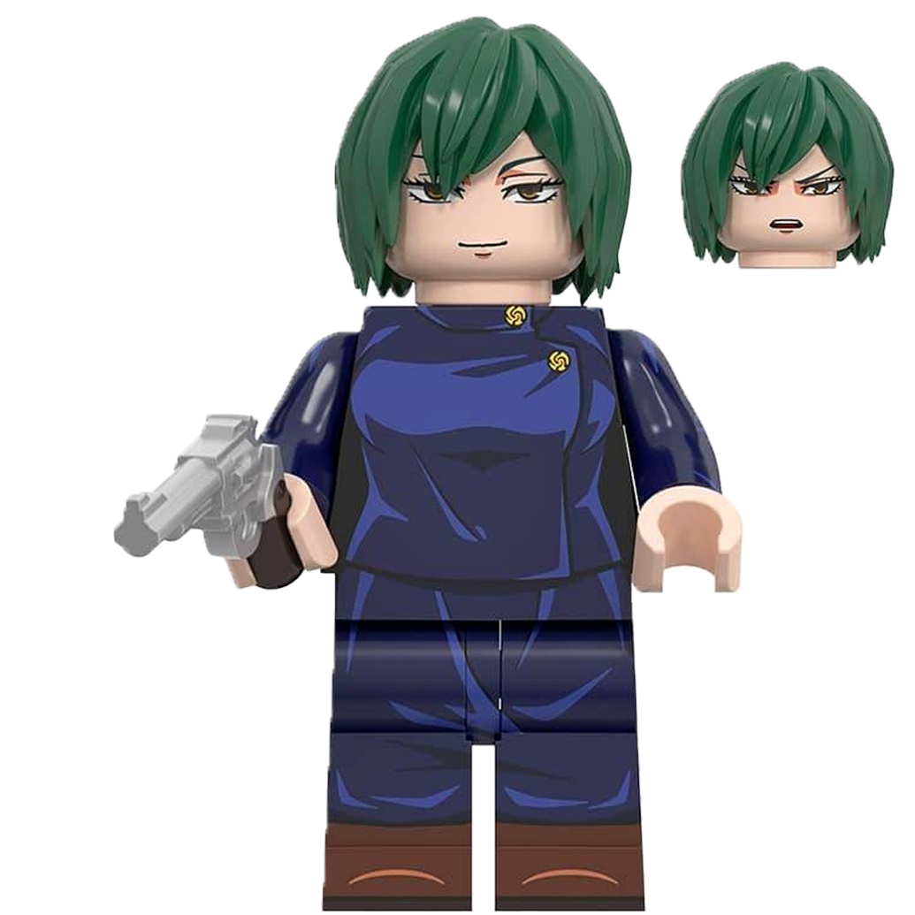 "MAI ZENIN" Jujutsu Kaisen Brick Figure