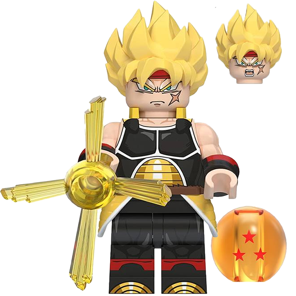 "BURDOCK" Dragon Ball Z Brick Figure