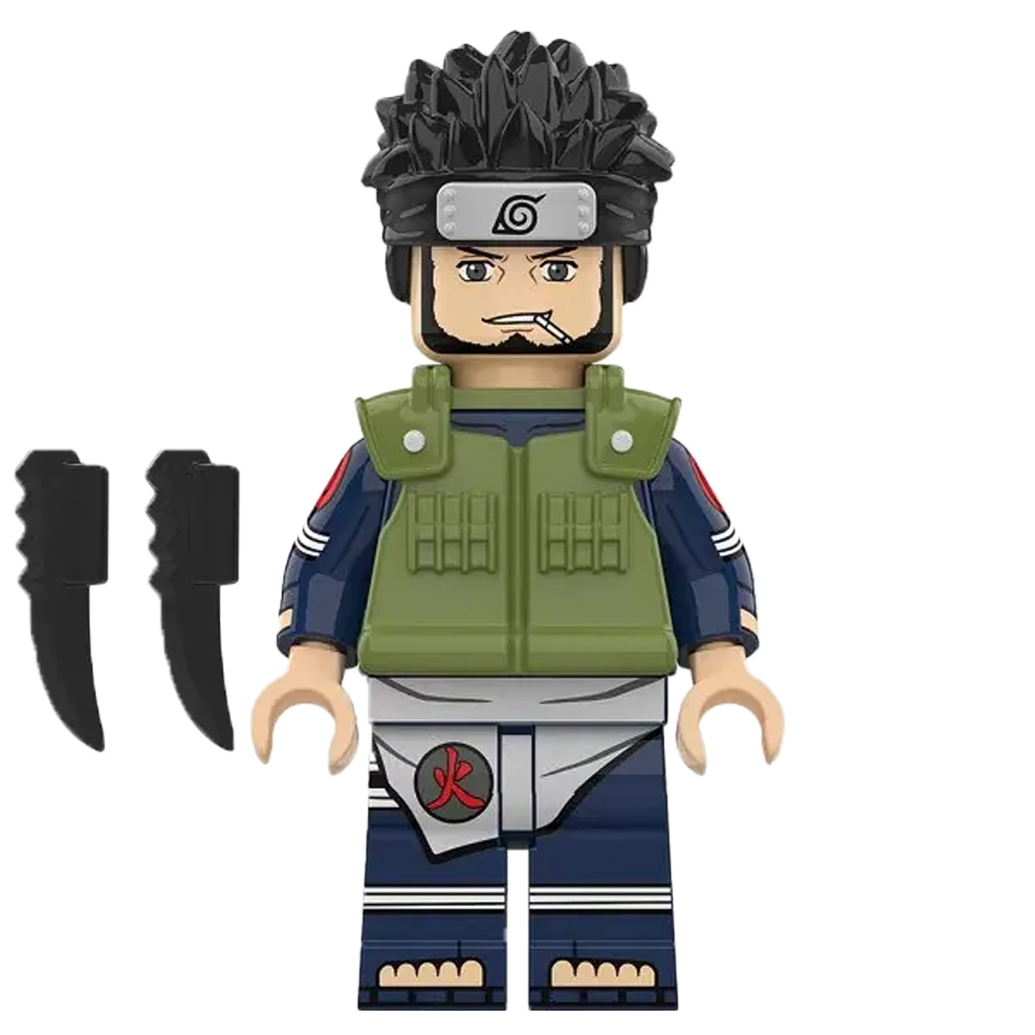 "ASUMA" Naruto Brick Figure
