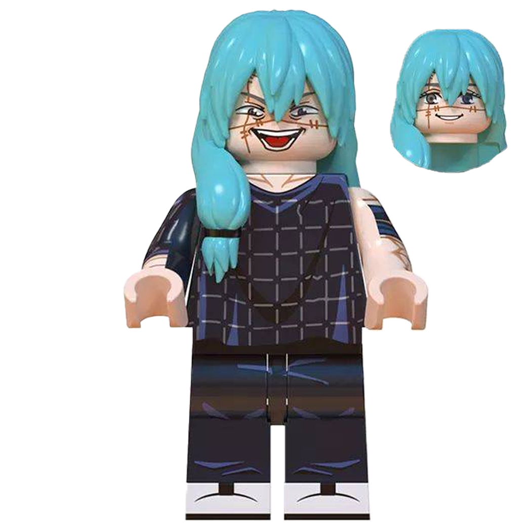 "MAHITO" Jujutsu Kaisen Brick Figure