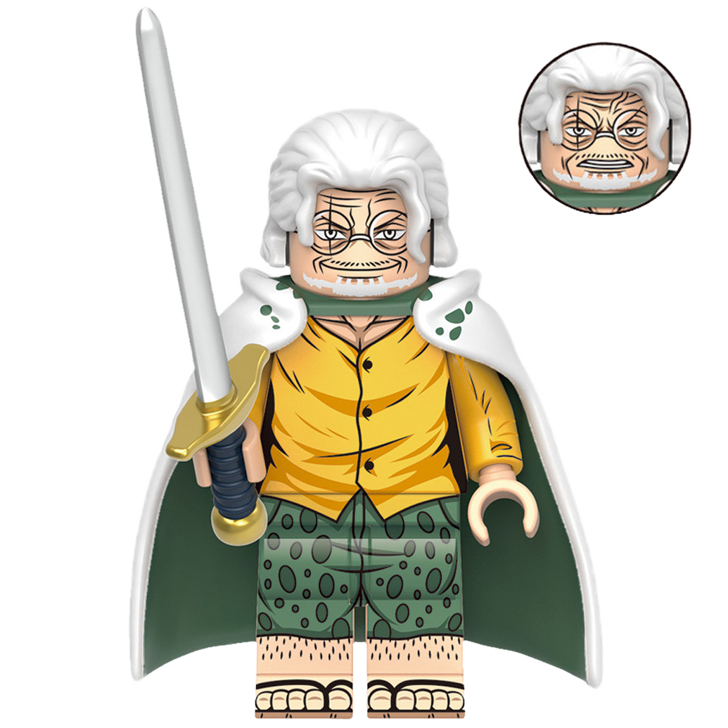 "SILVERS RAYLEIGH" One Piece Brick Figure
