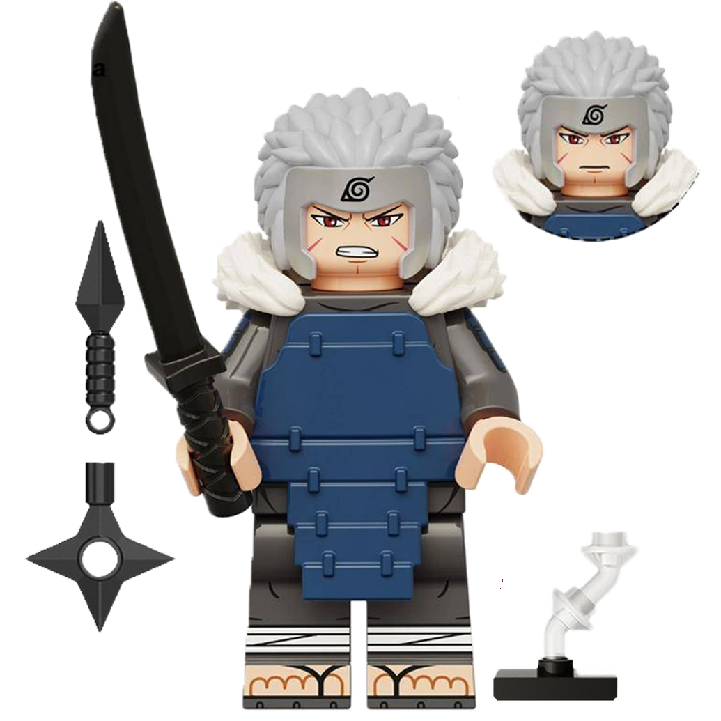 "TOBIRAMA SENJU" Naruto Brick Figure