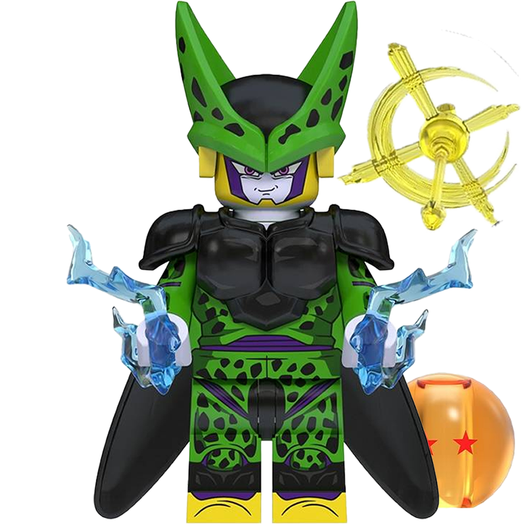 "PERFECT CELL" Dragon Ball Z Brick Figure