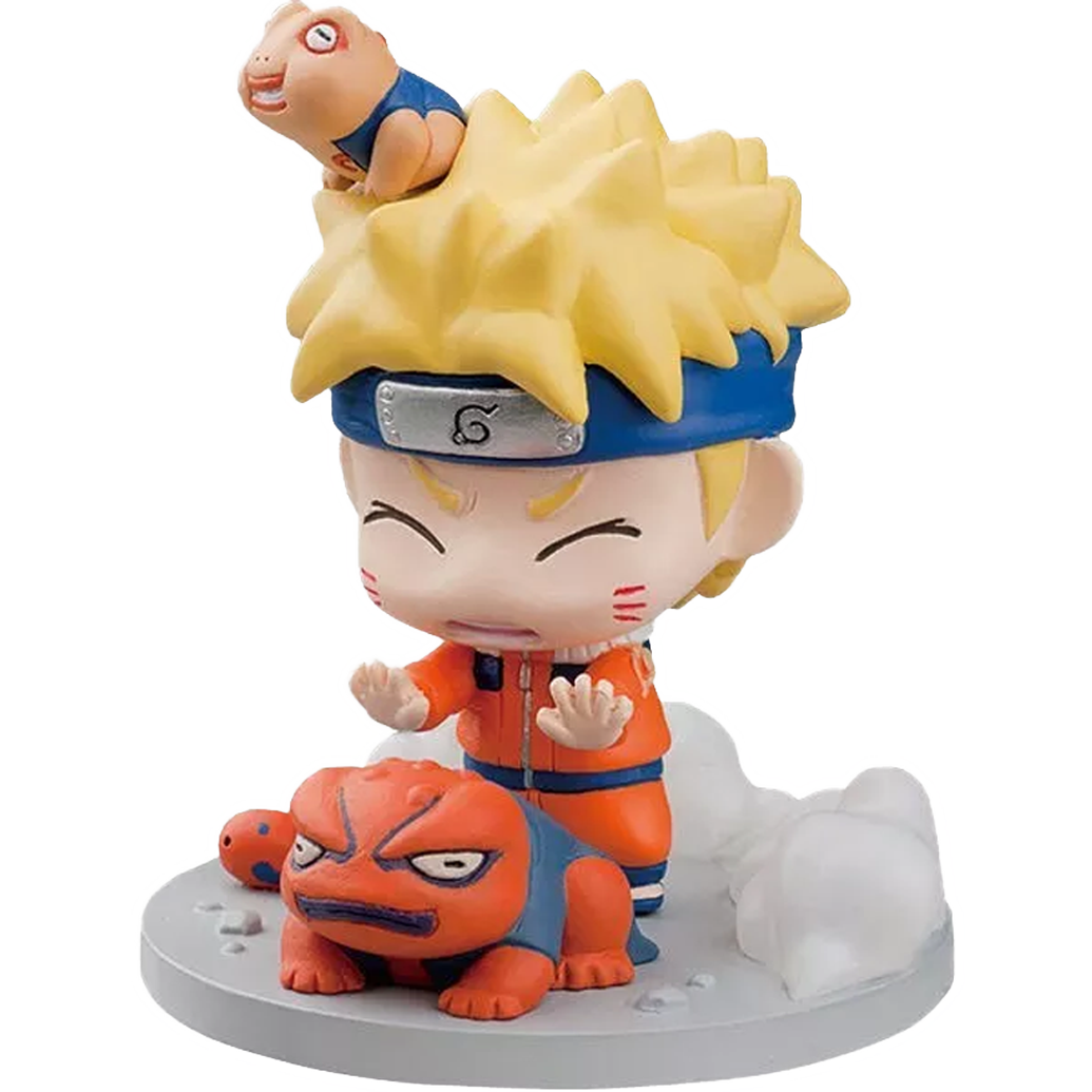 "NARUTO EYES CLOSED" Summoning Animal Naruto Figure
