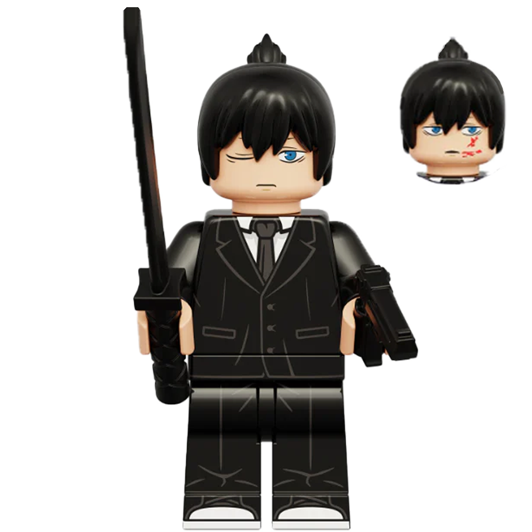 "AKI HAYAKAWA" Chainsaw Man Brick Figure