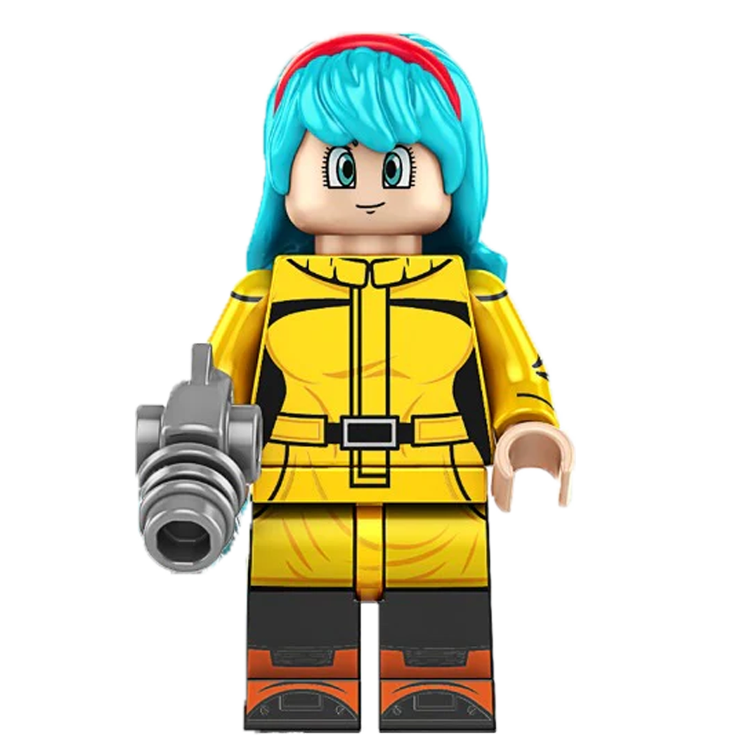 "BULMA" Dragon Ball Z Brick Figure