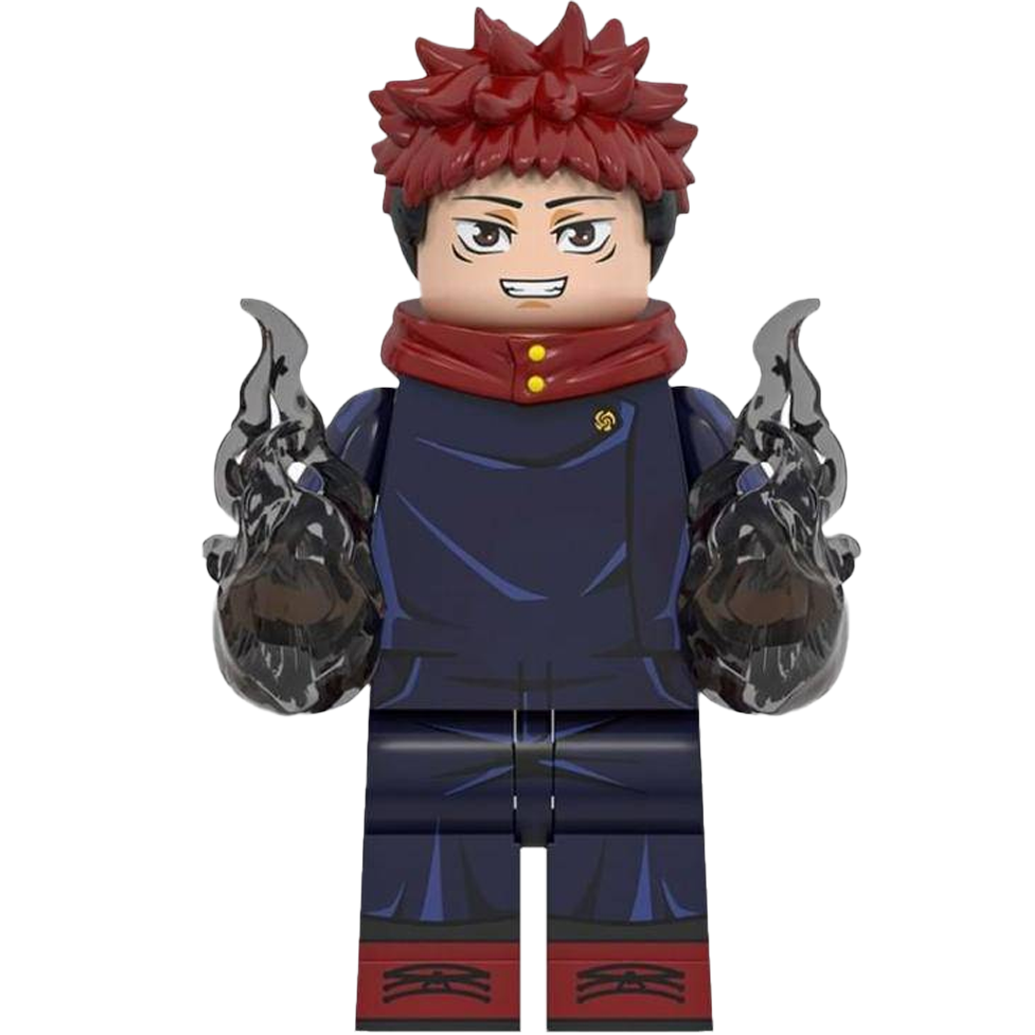"YUJI" Jujutsu Kaisen Brick Figure