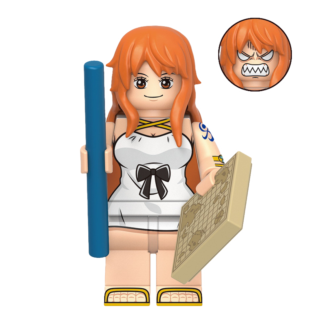 "CAT BURGLAR NAMI" One Piece Brick Figure