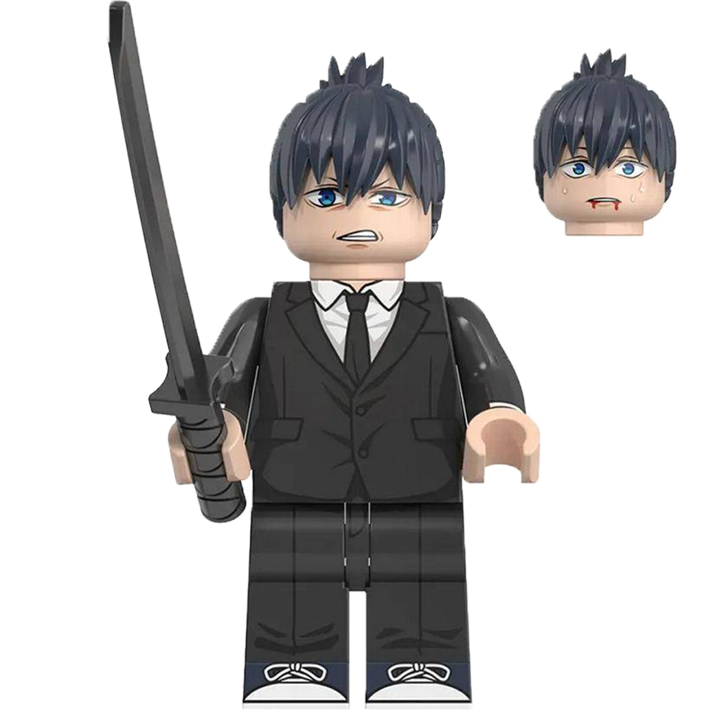 "AKI" Chainsaw Man Brick Figure