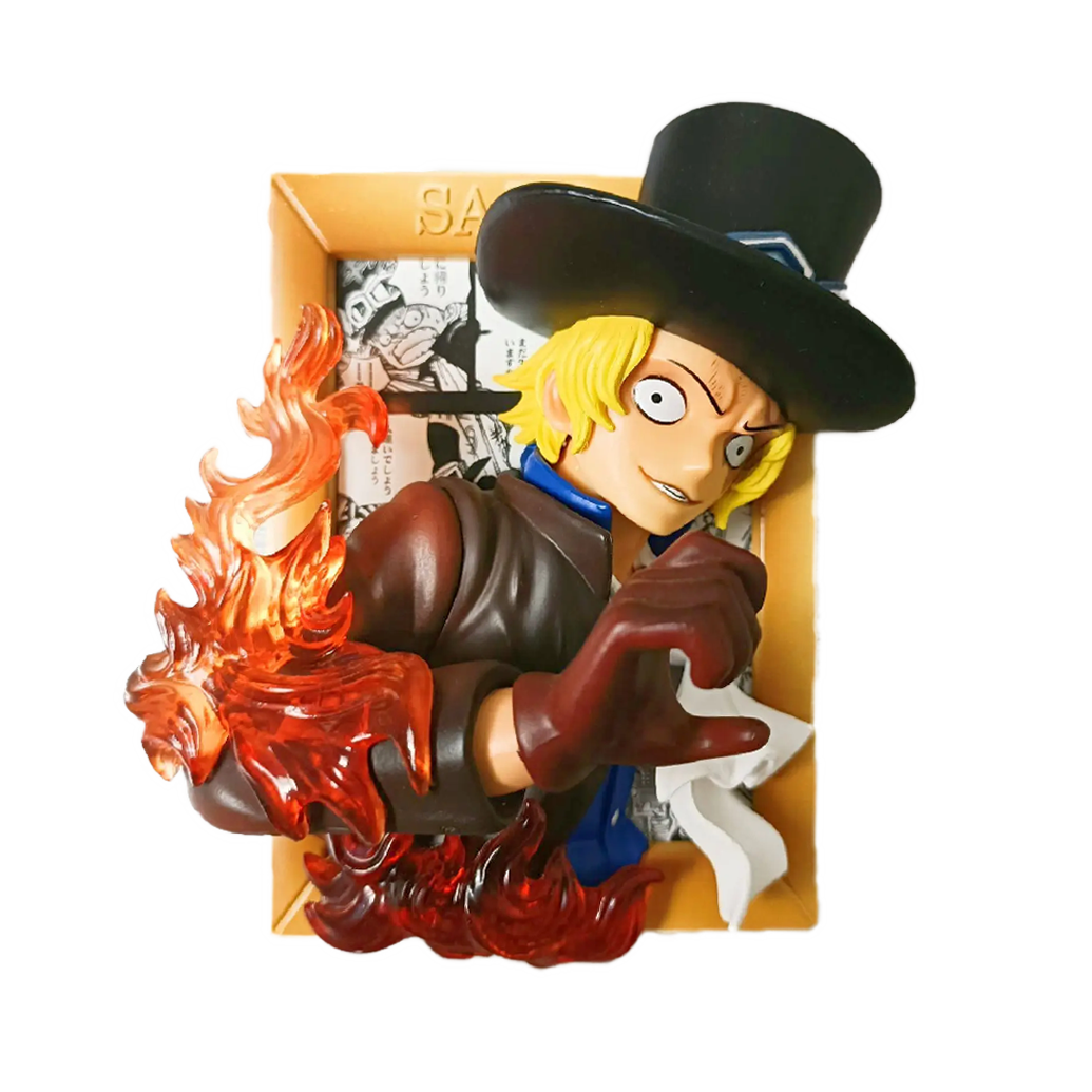 "SMALL SANJI MANGA FRAME" One Piece Figure