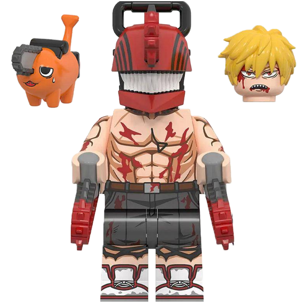 "DENJI" Chainsaw Man Brick Figure