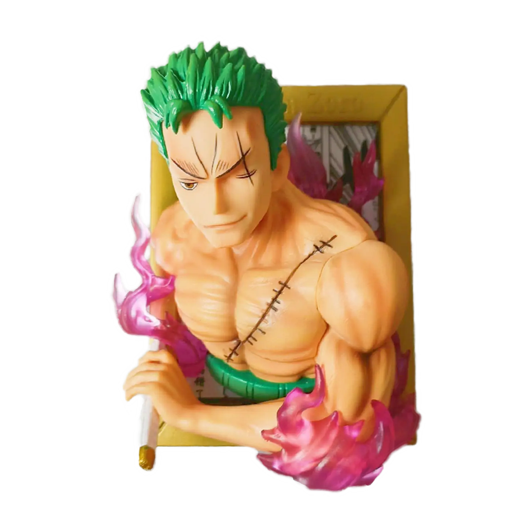 "SMALL ZORO MANGA FRAME" One Piece Figure