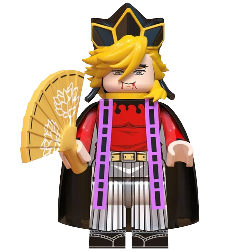 "UPPER RANK TWO DOMA" Demon Slayer Brick Figure