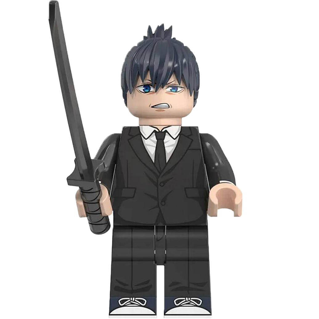 "AKI" Chainsaw Man Brick Figure