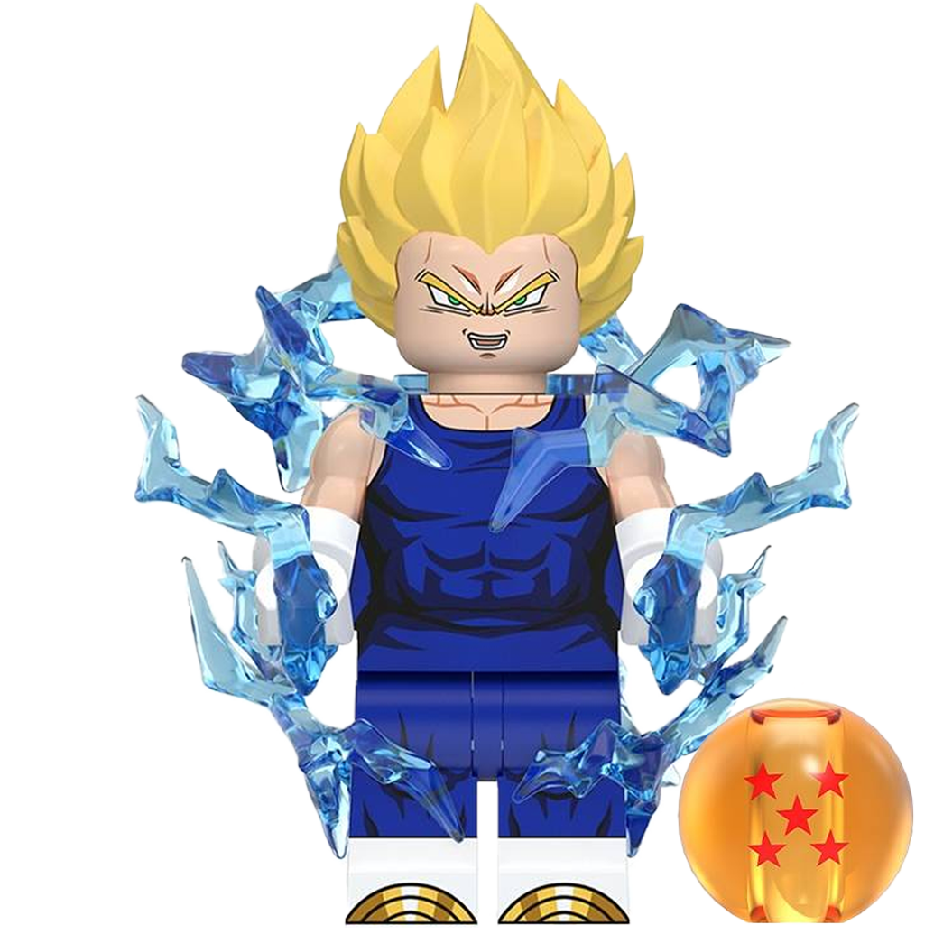 "VEGETA" Dragon Ball Z Brick Figure