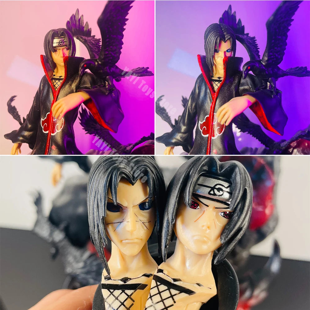 "ITACHI CROW CLONE JUTSU" Naruto Figure
