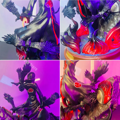 "ITACHI CROW CLONE JUTSU" Naruto Figure