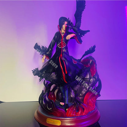 "ITACHI CROW CLONE JUTSU" Naruto Figure