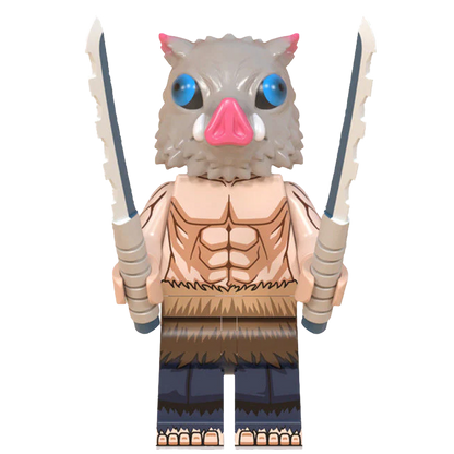 "INOUSKE HASHIBIRA" Demon Slayer Brick Figure