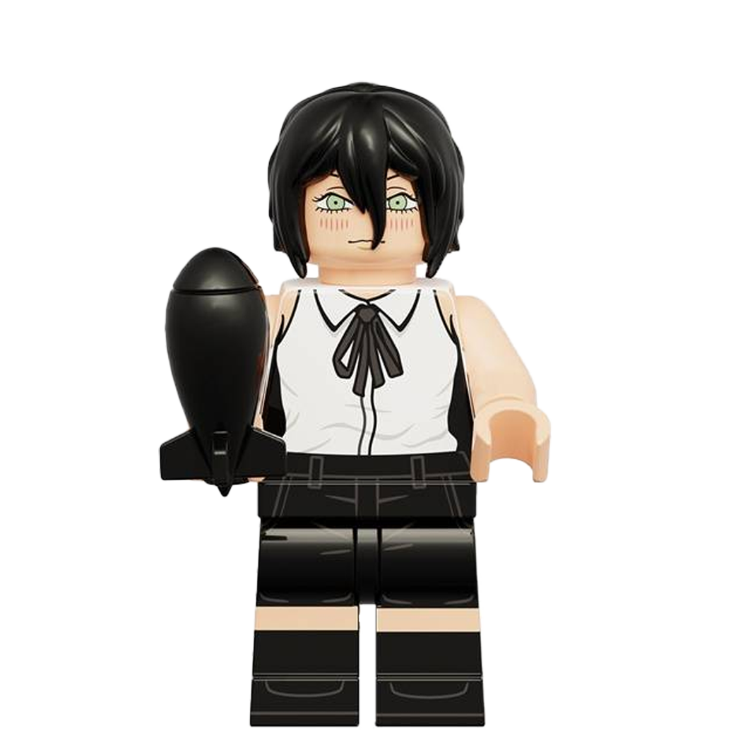 "REZE" Chainsaw Man Brick Figure