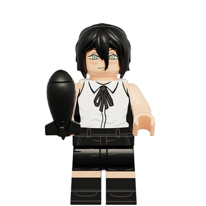 "REZE" Chainsaw Man Brick Figure