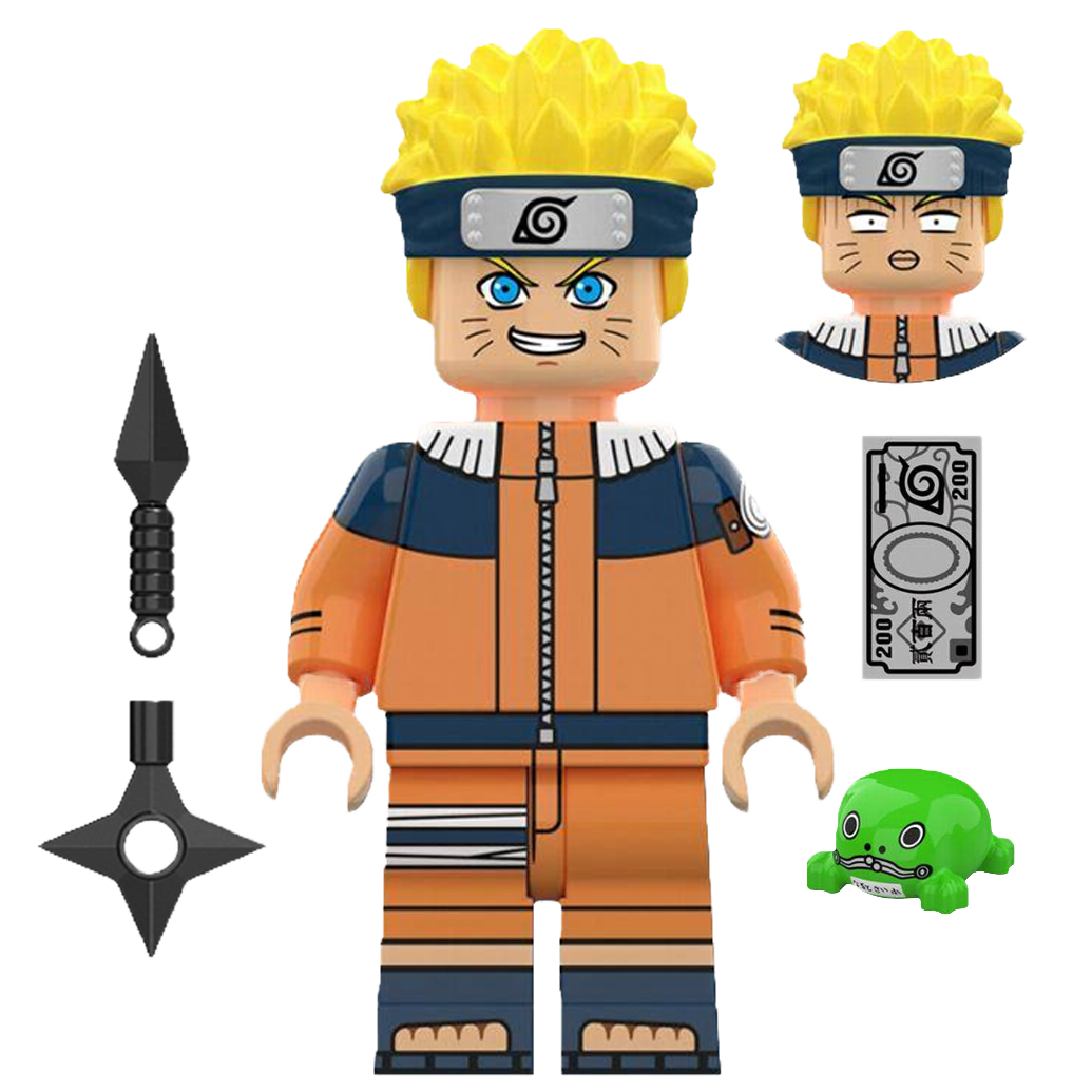 "NARUTO UZUMAKI" Naruto Brick Figure