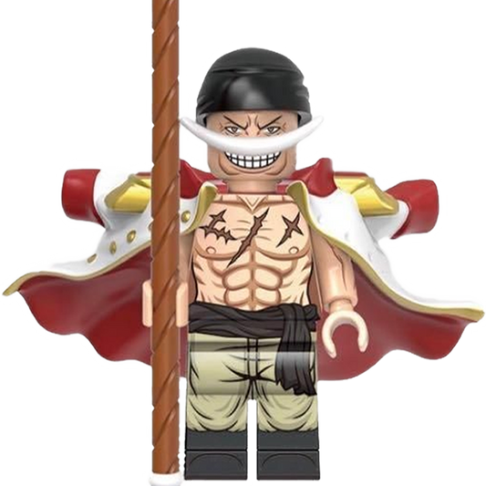 "WHITE BEARD" One Piece Brick Figure