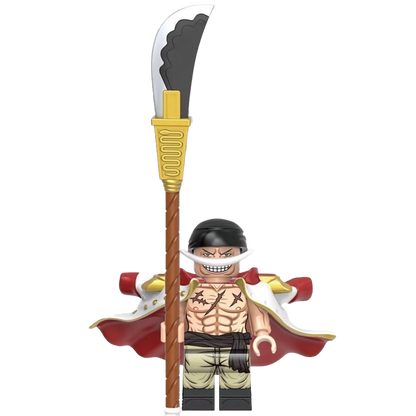 "WHITE BEARD" One Piece Brick Figure