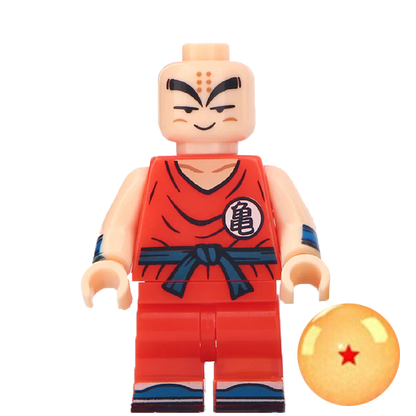"KRILIN SMILING" Dragon Ball Z Brick Figure