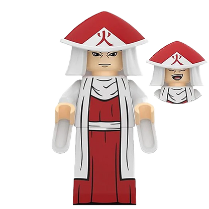 "HOKAGE HASHIRAMA SENJU" Naruto Brick Figure
