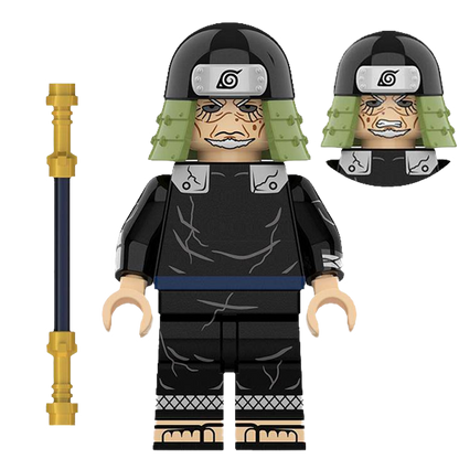 "HIRUZEN" Naruto Brick Figure