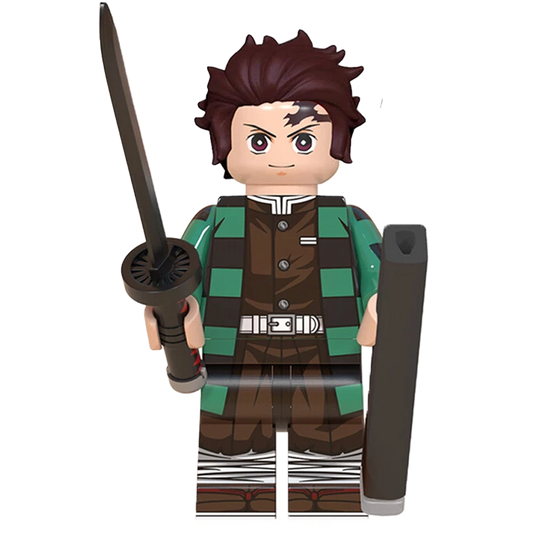 "TANJIRO KAMADO" Demon Slayer Brick Figure