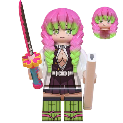 "MITSURI KANROJI" Demon Slayer Brick Figure