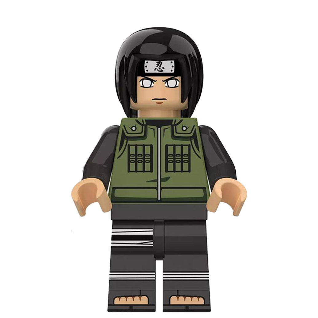 "NEJI HYUGA" Naruto Brick Figure