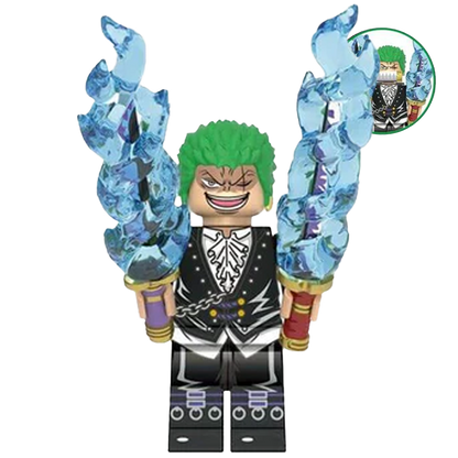 "ZORO" One Piece Brick Figure