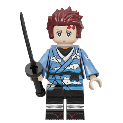 "TANJIRO FINAL SELECTION" Demon Slayer Brick Figure