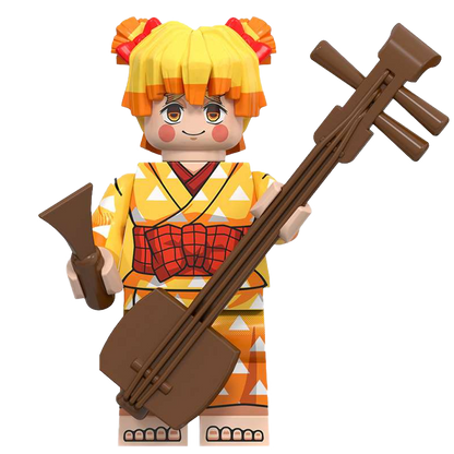 "ZENITSU AGATSUMA" Demon Slayer Brick Figure