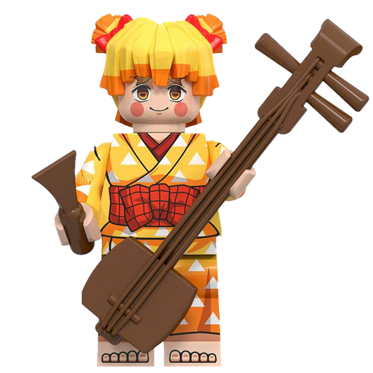 "ZENITSU AGATSUMA" Demon Slayer Brick Figure