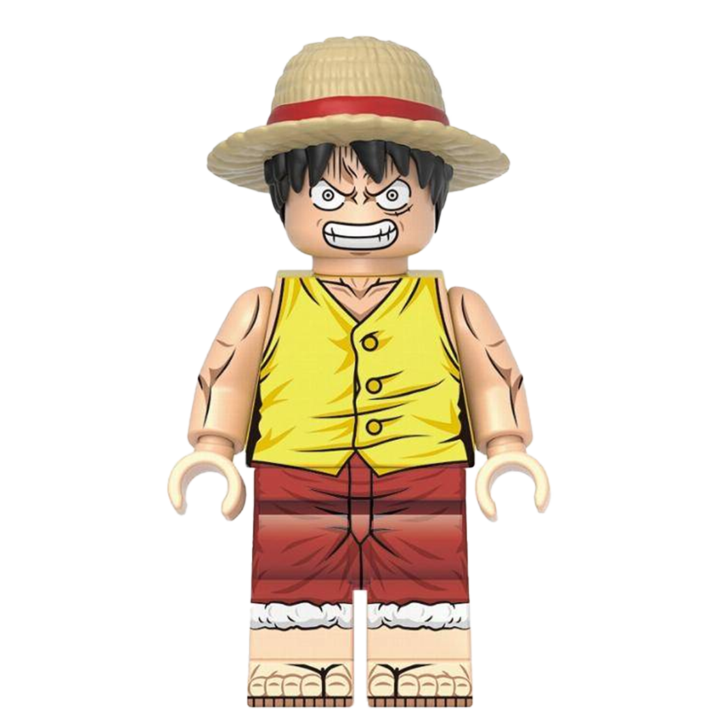 "LUFFY" One Piece Brick Figure