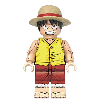 "LUFFY" One Piece Brick Figure