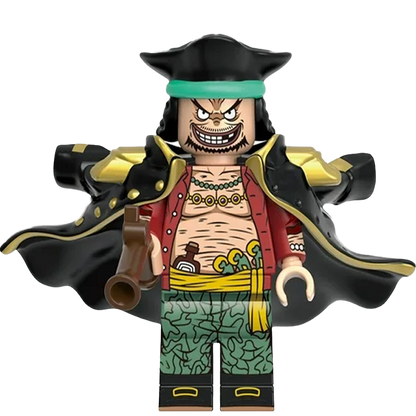 "BLACK BEARD" One Piece Brick Figure